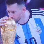 Shruti Ulfat Instagram - Oh Messi ! The Magic Man.. what a final...epic..the best ever.. France was great.. but Argentina...uff! My God ! 🙏🙏🙏🙌🙌🙌💙🤍 ...adrenaline rush till the last second of 120 minutes.. so so so grateful to witness this game and to see the G.O.A.T Lionel Andre's Messi do his magic spell. You are just spectacular Vamos Argentina 🇦🇷🇦🇷💙🤍🙌🙌. @fifaworldcup @afaseleccion @leomessi @equipedefrance @ojasyarocks @dhruvaditya_ @chitrashi @meolly2018