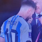 Shruti Ulfat Instagram - Oh Messi ! The Magic Man.. what a final...epic..the best ever.. France was great.. but Argentina...uff! My God ! 🙏🙏🙏🙌🙌🙌💙🤍 ...adrenaline rush till the last second of 120 minutes.. so so so grateful to witness this game and to see the G.O.A.T Lionel Andre's Messi do his magic spell. You are just spectacular Vamos Argentina 🇦🇷🇦🇷💙🤍🙌🙌. @fifaworldcup @afaseleccion @leomessi @equipedefrance @ojasyarocks @dhruvaditya_ @chitrashi @meolly2018