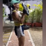Shruti Ulfat Instagram - Doing what I love to do… my passion.. my meditation.. my partytime… my my time! Thank you Guruji @louiesfitness10 💪🙏🤗 . . . #shrutipanwar #actor #actorslife #fitnesswoman #fitnessfreak #healthiswealth #zingthing #love #happiness #passion #perserverance #staylove #stayhealthy #stayyou #❤️🌞shruti
