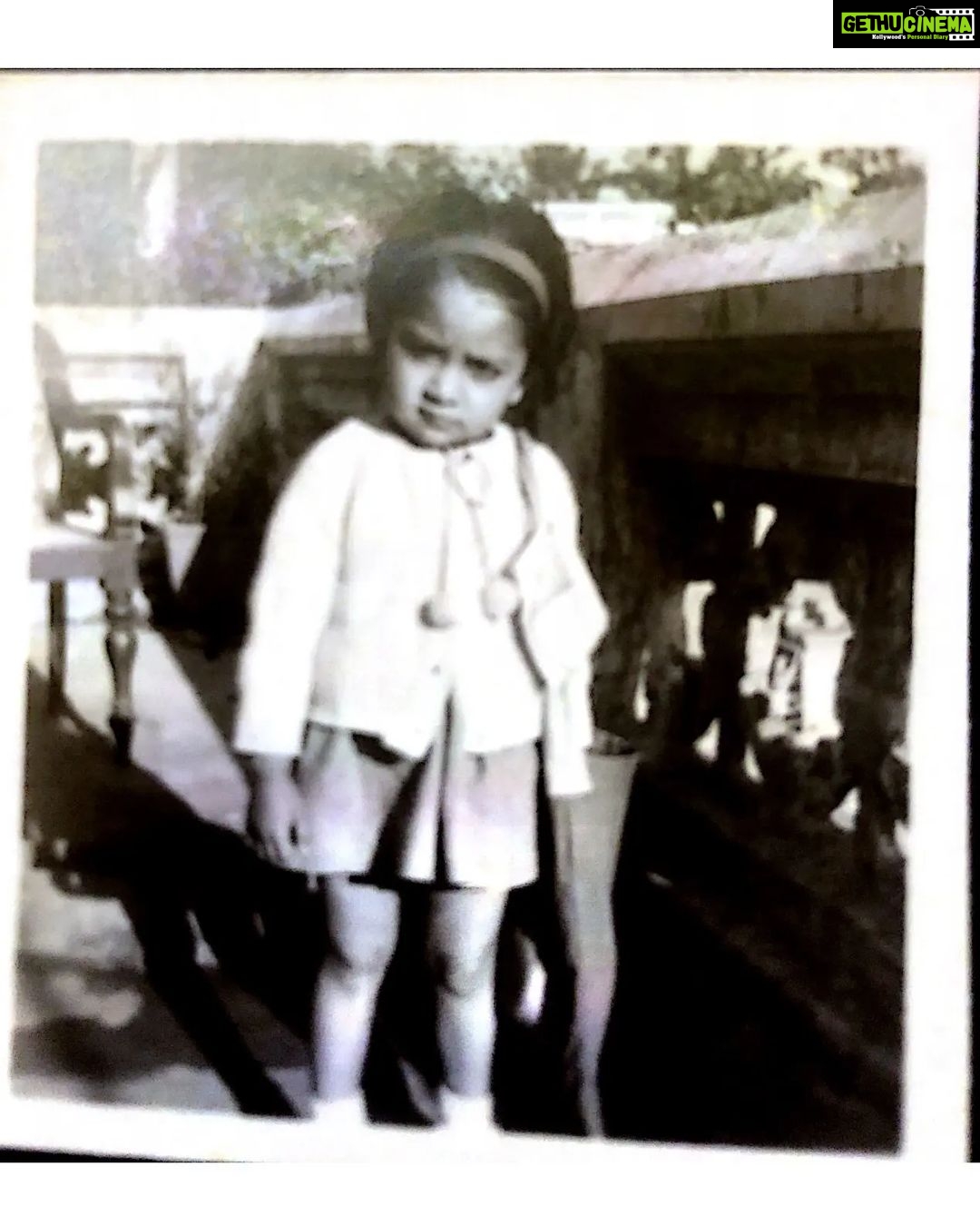 Shruti Ulfat Instagram - Little Shruti Happy Children's Day to all... let's keep the CHILD alive in us . 🤗❤️