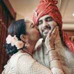 Shruti Ulfat Instagram - Q: How many people in the world can say that their wedding Safa was dressed by @shrutiulfat ? A: Just One #privleged ❤️ 📸: @storiesbyinsideme 📹: @djpercyofficial