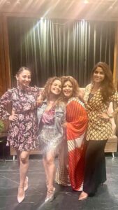 Shruti Ulfat Instagram - Dry Day pe party karne wale log 😝💃🌸 Full Mazza with @officialdelnaazirani @sayantanighosh0609 @shrutiulfat and @moonbanerrjee abhi toh party shuru hui hai 🤓 Mumbai, Maharashtra