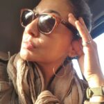 Shruti Ulfat Instagram – And the Sun caught me… giving its warmth,its colour and its energy. Have a beautiful Sunday everybody 🤗 #❤️🌞Shruti 
.
.
.
#shrutipanwar #actor #actorslife #enroutetoshoot #passion #belief #perserverance #blessed #grateful #theknown #theunknown #stayyou #staystrong #zing #zest #love  #❤️🌞shruti