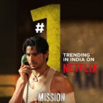 Sidharth Malhotra Instagram – #MissionMajnu trending in India on @netflix_in 💯😇

Big love and respect to all 🙏🏼✨