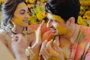 Sidharth Malhotra Instagram - Happy Holi from me and my love to you and yours💛💜❤️💙💚