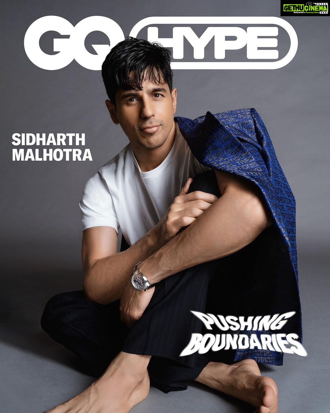 Sidharth Malhotra Instagram - Sidharth Malhotra (@sidmalhotra) is on a mission to break the mould. The Shershaah actor, who recently completed 10 years in the industry, is done with playing glamourized characters, is a big fan of Kishore Kumar and wants to try his hand at sci-fi. Read the full story on GQIndia.com Sidharth Malhotra’s Watch is by Cartier @cartier. Blazer by Kunal Rawal @kunalrawalofficial & Trousers by Canali @canali. Head of Editorial Content: Che Kurrien (@chekurrien) Photographer: Errikos Andreou (@errikosandreouphoto)/ DEU: Creative Management (@deucreativemanagement) Stylist: Selman Fazil (@selman_fazil) Writer: Sanjana Ray (@sanjanaray03) Hair: Ali Rizvi ( @azquare_official) Makeup: Rizwan Shaikh (@rizvan02) Entertainment Director: Megha Mehta (@magzmehta) Art Director: Mihir Shah (@mahamihir) Visuals Editor: Shivanjana Nigam (@shivanjana_nigam) Production: Anomaly Productions (@anomalyproduction) Talent agency: Universal Communications (@universal_communications) #SidharthMalhotra #GQHype #GQHypeCover #GQIndia