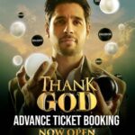 Sidharth Malhotra Instagram - #ThankGod, advance ticket bookings for the game of life are now open! 😇 Book tickets for yourself and your family, and light up your Diwali with the perfect mix of life and laughter! In cinemas on 25th October. @ajaydevgn @rakulpreet @indrakumarofficial