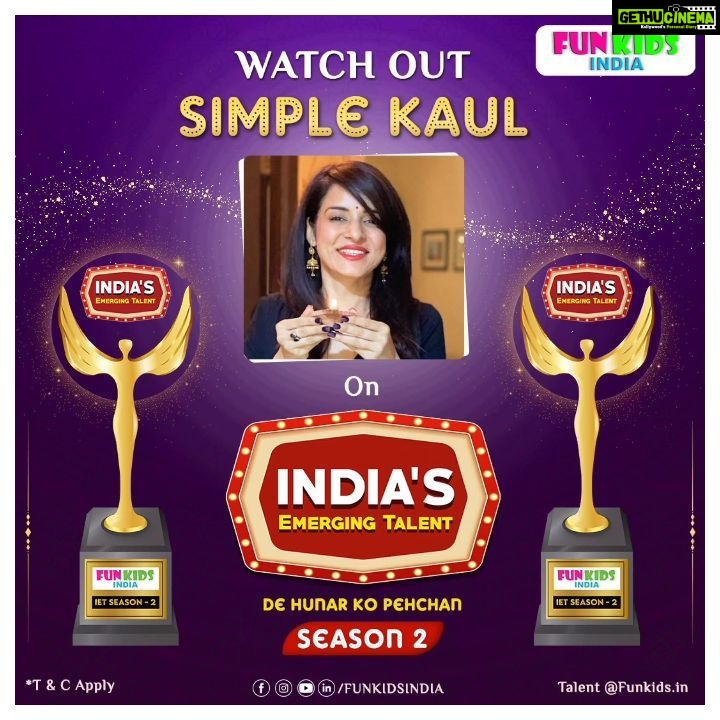 Simple Kaul Instagram - #simplekaul ❤️ Talent is in the air 💫 interested in joining us for audition - why not 😉 watch out the details here 😁🙈 Event Name: India emerging talent season 2 Location: Moonshine studio - Andheri west Talent Category: Best Singer, Best Dancer, Best Actor, Funtastic - Any Other Age category: Under 20 Get in touch with us at: 9205834734, 9997926760, 9205270093 Mumbai, Maharashtra