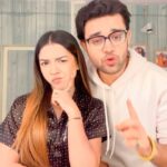 Simran Budharup Instagram - Tag Your Gossip Buddy❤️🤪 #crazy #love #masti #set #friends #forever #actor #bond #pandyastore #starplus #follow