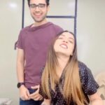 Simran Budharup Instagram - Nachaaa Diya👯‍♀️👯‍♀️🔥 @realmohitparmar #crazy #dance #funny #comedy #cute #masti #hair #makeup #set #bts #pandyastore #follow