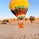 Simran Budharup Instagram - The Jump Definitely Gave My Skirt A Hotter Slit🤣🔥 #love #fun #cute #hotairballoon #travel #experience #dessert #party #food #beverages #beautiful #girlstrip #follow