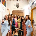 Simran Budharup Instagram - Crazy Girls Night With My Prettyyyyy Girlsss❤️👯‍♀️🔥 Outfit @bereziasm @gosolostays Thankyou For Hosting Us❤️ #girls #galentine #fun #night #pyjamaparty #cyte #funnyvideos #masti #actor #follow