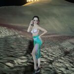 Simran Budharup Instagram - Somewhere In The Middle Of The Dessert🏜🪩💃 @namascrayexperience @namannxd #fun #dessert #beautiful #hair #makeup #boho #beautiful #girls #girlstrip #follow #masti #jodhpur Sand Dunes Village , Khimsar