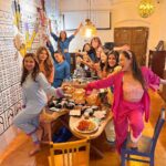 Simran Budharup Instagram - Crazy Girls Night With My Prettyyyyy Girlsss❤️👯‍♀️🔥 Outfit @bereziasm @gosolostays Thankyou For Hosting Us❤️ #girls #galentine #fun #night #pyjamaparty #cyte #funnyvideos #masti #actor #follow