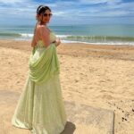 Smita Bansal Instagram - Good times and tan lines… Dress- @the_adhya_designer #thailand #beach #alldressedup #smitabansal #instapic