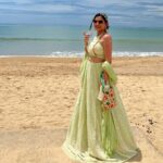 Smita Bansal Instagram - Good times and tan lines… Dress- @the_adhya_designer #thailand #beach #alldressedup #smitabansal #instapic