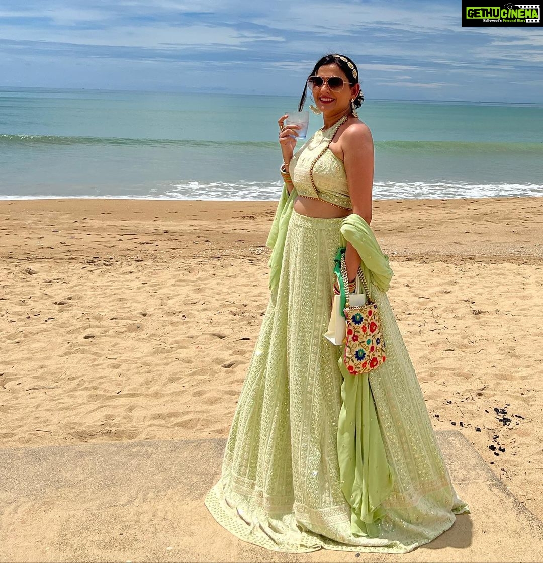Smita Bansal Instagram - Good times and tan lines… Dress- @the_adhya_designer #thailand #beach #alldressedup #smitabansal #instapic
