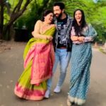 Smita Bansal Instagram - Following trends our own way. Special appearance- @imrohitsuchanti #trendingreels #bahara #reelsinstagram #bhagyalakshmi #rishmi #saasbahu #smitabansal