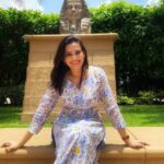 Smita Bansal Instagram - Blue skies and smiling eyes😊 @ambraee_