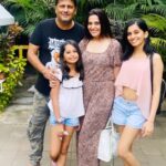 Smita Bansal Instagram - Happier together❤️ @ankushmohla @stashamohla #anaagha #july #family #julyphotodump #love #gratitude
