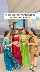 Smita Bansal Instagram - Beat nai chutni chahiye 😂 @parullchaudhry @aditishetty22 @bansalsmita_ 😍

#reels #explore #trending #funny #reelsinstagram #reelyfunny #smitabansal #shivanijha #bhagyalakshmi #soniyaoberoi #neelamoberoi #parullchaudhry #karishmaoberoi #ahanaoberoi #aditishetty #actor #zeetv