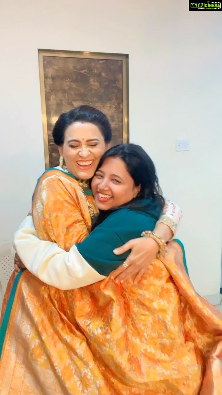Smita Bansal Instagram - Tu roz tu rozππ»ππ», new gossip de. #trendingreels #friendship #onset #bhagyalakshmi #nayesaalkipehlireel #gratitude