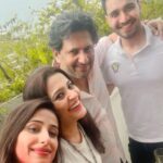 Smita Bansal Instagram - Holi 2023❤️ @ankushmohla #anaagha #missyoustasha #myholi2023 #festivalsofindia #festivalilove