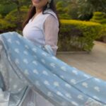 Smita Bansal Instagram - Yeh tune kya kiya ?? Suit - @ambraee_ #indianwear #white #positivevibes
