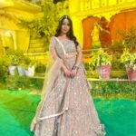 Sneha Bhawsar Instagram - Flaunting my Indian-ness…✨ Happiness is… wearing a lehenga.✨ outfit - @urbandulhaniya #weddingoutfits #lehenga #traditionalwear #weddingdress #snehabhawsar #ghumhaikisikeypyaarmeiin #ghkpm #karishma #shadiseason #wedding #weddingseason #bridesmaids