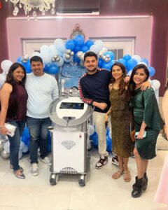Sneha Bhawsar Instagram - The New Fat Freezing Machine at
@clinicmetamorphosis 
Thank you @tanvithakker and @vahbz ❤️

#snehabhawsar #karishma #ghumhaikisikeypyaarmeiin 
#photography #photoshoot #classy #fashion #style #fashionista #loveyourself #starplus