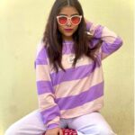 Sneha Bhawsar Instagram - Aspire to inspire💜 @eyewearlabs #snehabhawsar #karishma #ghumhaikisikeypyaarmeiin #photography #photoshoot #classy #fashion #style #fashionista #loveyourself #starplus #staysafe #quote #instaquote #actress