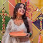 Sneha Bhawsar Instagram - Happy Holi 🎉 #holi2023 #happyholi #ghkpm #ghumhaikisikeypyaarmeiin #starplus #bts