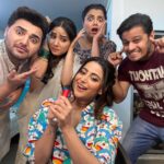 Sneha Bhawsar Instagram - Madness 😂 #friends #madness #costar #fun #bts #ghumhaikisikeypyaarmeiin #ghkpm #starplus