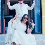 Sneha Bhawsar Instagram - Hello handsome, you’re just so cute.🥰 what did you do? One with this lill cute boy @tanmayrishi #holi #ghkpm #ghumhaikisikeypyaarmeiin #starplus #snehabhawsar
