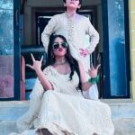 Sneha Bhawsar Instagram - Hello handsome, you’re just so cute.🥰 what did you do? One with this lill cute boy @tanmayrishi #holi #ghkpm #ghumhaikisikeypyaarmeiin #starplus #snehabhawsar