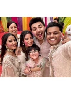 Sneha Bhawsar Instagram - Happy Holi 🎉

#holi2023 #happyholi #ghkpm #ghumhaikisikeypyaarmeiin #starplus #bts