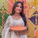Sneha Bhawsar Instagram - Happy Holi 🎉 #holi2023 #happyholi #ghkpm #ghumhaikisikeypyaarmeiin #starplus #bts