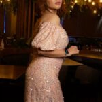 Sneha Wagh Instagram - The Glitters on her dress were to hide all her scars… . . 📍: @fiscorestobar 👗: @fashionstruc . . #heyyou #girlpower #feminism #femalepower #girlboss #reelkarofeelkaro #reelitfeelit #reelsinstagram #sarange #sarangesneha #snehawagh #ssnehawagh