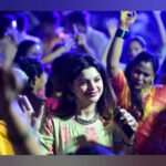 Sneha Wagh Instagram - “Mujhe kya parva iss duniya ki…” Moment alert!! Haha, lost in the flow…✨️ . . #photooftheday #candids #haldi #stylish #classy #goodtimes #goodvibes #instagood #instamood #instadaily #sarange #sarangesneha #snehawagh #ssnehawagh