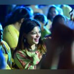 Sneha Wagh Instagram - “Mujhe kya parva iss duniya ki…” Moment alert!! Haha, lost in the flow…✨️ . . #photooftheday #candids #haldi #stylish #classy #goodtimes #goodvibes #instagood #instamood #instadaily #sarange #sarangesneha #snehawagh #ssnehawagh