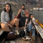 Sohini Sarkar Instagram - Years to us. @chakraborty.ankita8 @ sohinisarkar01 . . . #varanasi #2023 #sanson