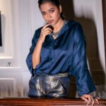 Sohini Sarkar Instagram - Saturday shine! ✨️💙 📷: @sahil_paswan_2646 👗 @bohurupi_santiniketan @rabhisek Makeup hair @sanusinghroy @supriyamondal1711