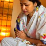 Sohini Sarkar Instagram – বানী বন্দনা 🙏🏼 Kolkata