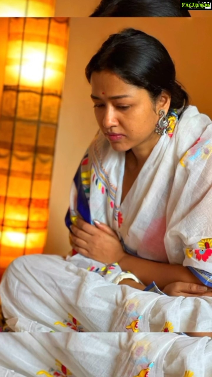 Sohini Sarkar Instagram - বানী বন্দনা 🙏🏼 Kolkata