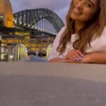 Somi Khan Instagram - You’re looking at the face of true happiness 🤍 #sydney #inlove #happyme Harbour Bridge , Central Sydney