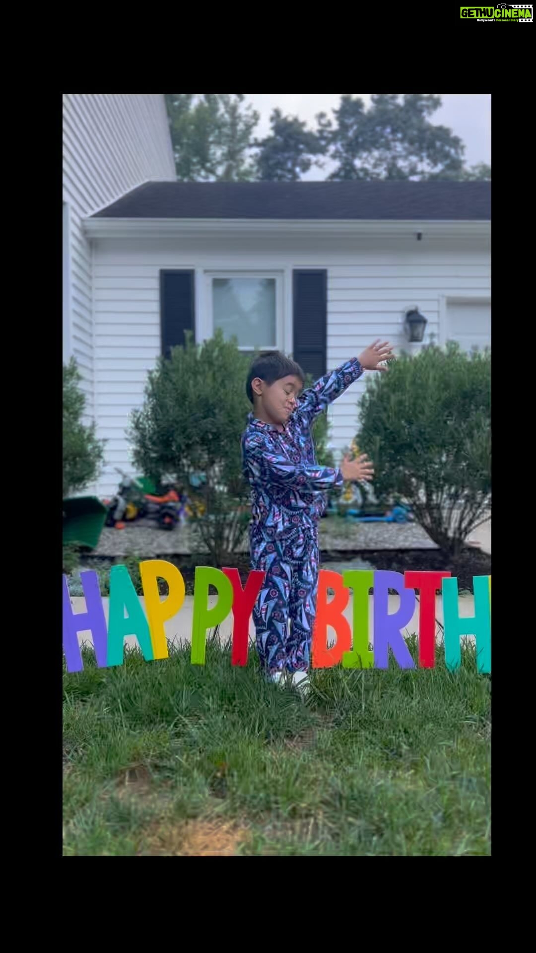 Soumya Seth Instagram - And just like that he is 5. β€οΈπ§Ώππ»π€ππΌπ Great Falls, Virginia