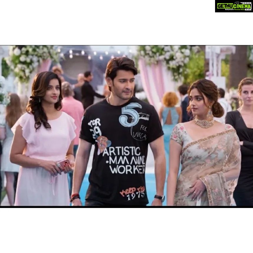 Sowmya Menon Instagram - Get ready to witness Superπ Mahesh babu Sir's mental mass swag in theaters near you starting tomorrow #May12th ππ I feel truly blessed and honored to be a part of this talented and legendary team. I was truly overwhelmed and grateful to share screen with Mahesh Babu Sir @urstrulymahesh , Keerty Suresh @keerthysureshofficial and many other legendary actors of this wonderful cast. My sincere gratitude to @mythriofficial for this wonderful opportunity and Parasuram Sir @parasurampetla for the guidance and support. Lots of love and thank you to the lovely Swapnika @swapnikaofficial (AD) who been my best buddy on set. Hats off to all AD's and the technical team & crew for all their hard work and dedication forwards #SVP which will be visible on screen for the audience to watch, enjoy and appreciate.Special thanks to @jhacasting_official Navnit for getting me through this great journey ππ Iβm really looking forward for you all to watch and enjoy this super amazing film with your family and friends! Do share your valuable reviewsππ #Learning #Beingbettereveryday #Grateful π To my amazing and loving fans, well wishers you are one of my greatest strength and motivation towards my craft, I feel truly special and overwhelmed for support and prayers that you all show every single day of this blessed and amazing Journey of my life and career. Thank you to each and every one of you for the unconditional love & support β€οΈππ» #sarkaarvaaripata #may12 #tollywood #svptrailer #Blessed #maheshbabu #keerthysuresh #sowmyaamenon #parasuram #gmbentertainment #mythrimovies