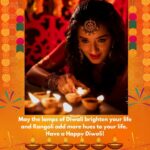 Sowmya Menon Instagram - Wishing you a very very happy diwali 🪔✨Blessings Gratitude and Light ❤️🙏🏻💫 Let your diya light and shine the brightest...Have a blessed…joyful…healthy and prosperous Diwali ♾️ Goddess Lakshmi 🙏🏻❤️🎆✨️
