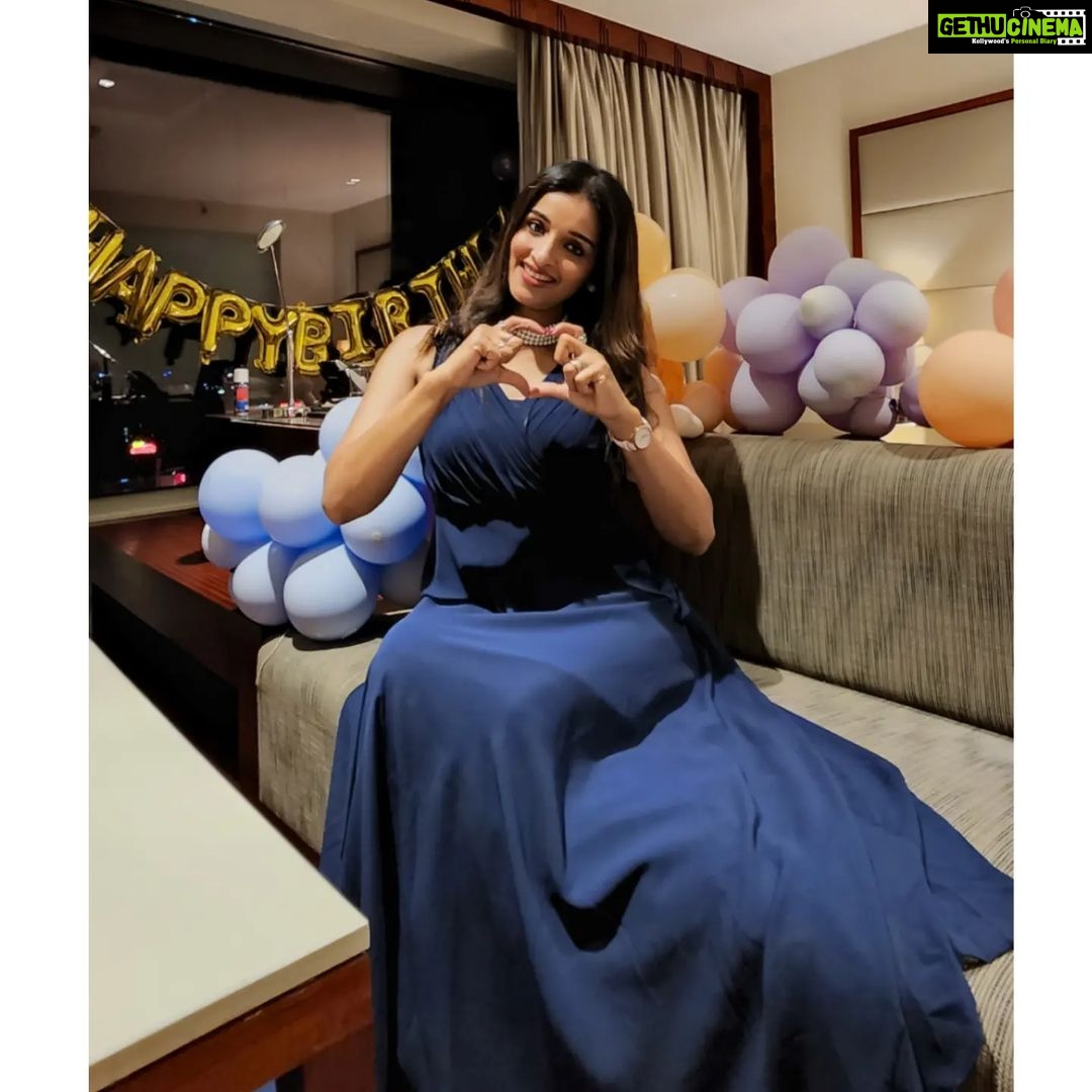 Sowmya Menon Instagram - Everyone gets older, but growing up, that’s up to you. 🎂🌌✨ While age is just a number, I still continue to see the world with the same eyes and perspective as I did when I was a child. As Peter Pan said, “To live, to live would be an awfully big adventure.” It's not the amount of years in your life that matter, But rather the amount of life within your years. Thank you lovelies for making my birthday extra special. I was overwhelmed with the love and wishes of admiration that poured in from my amazing fans and well-wishers.😇 Forever blessed, grateful and humbled to see what new fairytales lay within the future. 💙 ♾️ #birthdaygirl👑 #Happiest #blessed Crowne Plaza Kochi