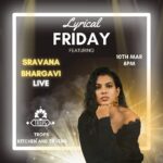Sravana Bhargavi Instagram - Super excited to perform @tropshyd on 10th March!! It’s gonna be 🔥🔥
